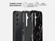 Burga Tough Case Rose Gold Marble - Samsung Galaxy A35 Hoesje