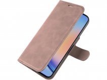 Just in Case Premium Wallet Folio Roze - Samsung Galaxy A35 hoesje