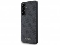 Guess 4G Monogram Case Grijs - Samsung Galaxy A36 hoesje