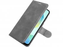 Just in Case Premium Wallet Folio Grijs - Samsung Galaxy A36/A56 hoesje