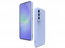 CaseMania Silicon Microfiber Case Lila - Samsung Galaxy A37 hoesje