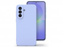 CaseMania Silicon Microfiber Case Lila - Samsung Galaxy A37 hoesje