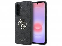 Guess Big 4G Monogram Case Grijs - Samsung Galaxy A37 hoesje