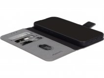 Mobiparts PU Leather Folio Grijs - Samsung Galaxy A37 hoesje