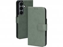 Mobiparts PU Leather Folio Groen - Samsung Galaxy A37 hoesje
