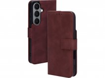 Mobiparts PU Leather Folio Rood - Samsung Galaxy A37 hoesje