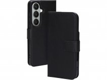 Mobiparts PU Leather Folio Zwart - Samsung Galaxy A37 hoesje