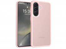 Solidenz Frosted Hybrid Case Lichtroze - Samsung Galaxy A37 hoesje