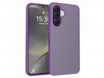 Solidenz Frosted Hybrid Case Paars - Samsung Galaxy A37 hoesje