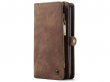 CaseMe 2in1 Wallet Ritsvak Case Bruin - Samsung Galaxy A42 5G Hoesje