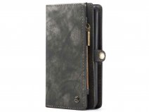 CaseMe 2in1 Wallet Ritsvak Case Zwart - Samsung Galaxy A42 5G Hoesje