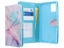 Book Case Mapje Marmer Marble - Samsung Galaxy A51 hoesje
