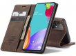 CaseMe Vintage BookCase Bruin - Samsung Galaxy A52/A52s hoesje