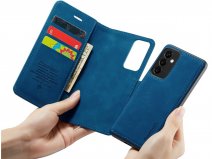 CaseMania 2in1 Magnetic Bookcase Donkerblauw - Samsung Galaxy A52/A52s Hoesje