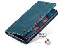 CaseMania Vintage Slim Bookcase Groen - Samsung Galaxy A52/A52s hoesje