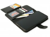 CaseMania 2in1 Magnetic XL Bookcase Zwart - Samsung Galaxy A54 Hoesje