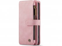 CaseMania Ritsvak Wallet Case Roze - Samsung Galaxy A54 Hoesje