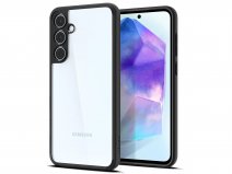 Spigen Ultra Hybrid Case Matt Black - Samsung Galaxy A55 hoesje