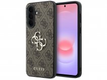 Guess Big 4G Monogram Case Bruin - Samsung Galaxy A57 hoesje