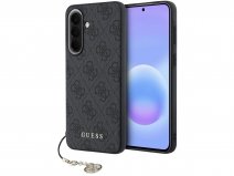 Guess Monogram Charm Case Grijs - Samsung Galaxy A57 hoesje