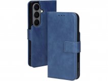 Mobiparts PU Leather Folio Blauw - Samsung Galaxy A57 hoesje
