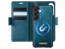 Solidenz 2-in-1 Bookcase MagSafe Blauw - Samsung Galaxy A57 Hoesje