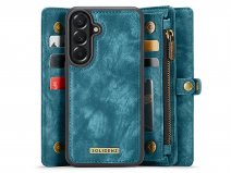 Solidenz 2in1 Wallet Ritsvak Case Blauw - Samsung Galaxy A57 Hoesje
