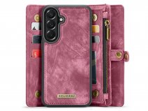 Solidenz 2in1 Wallet Ritsvak Case Rood - Samsung Galaxy A57 Hoesje