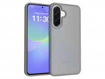 Solidenz Frosted Hybrid Case Grijs - Samsung Galaxy A57 hoesje