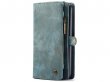 CaseMe 2in1 Wallet Ritsvak Case Blauw - Samsung Galaxy A72 Hoesje