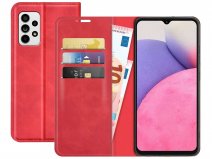 Just in Case Slim BookCase Rood - Samsung Galaxy A73 hoesje