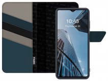 Valenta Leather 2in1 Bookcase - Samsung Galaxy M12 hoesje