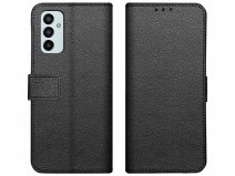 Just in Case Card Wallet Case Zwart - Samsung Galaxy M13 hoesje