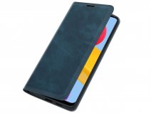 Just in Case Slim Wallet Case Blauw - Samsung Galaxy M13 hoesje
