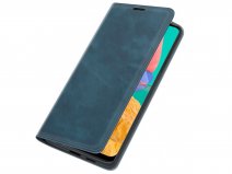 Just in Case Slim Wallet Case Blauw - Samsung Galaxy M33 hoesje