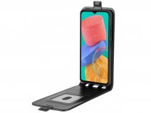 Just in Case Flip Case Zwart - Samsung Galaxy M33 hoesje