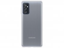 Just in Case Crystal Clear TPU Case - Samsung Galaxy M52 hoesje