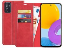 Just in Case Slim Wallet Case Rood - Samsung Galaxy M52 hoesje