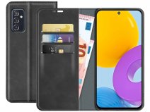 Just in Case Slim Wallet Case Zwart - Samsung Galaxy M52 hoesje