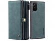 CaseMe 2in1 Multi Wallet Case Blauw - Samsung Galaxy Note 20 Hoesje