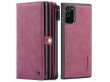 CaseMe 2in1 Multi Wallet Case Rood - Samsung Galaxy Note 20 Hoesje
