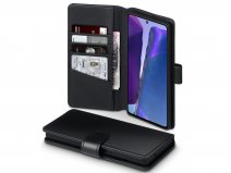 CaseBoutique Wallet Case Zwart Leer - Samsung Galaxy Note 20 hoesje