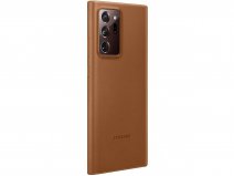 Samsung Galaxy Note 20 Ultra Leather Cover Hoesje Cognac (EF-VN985LA)