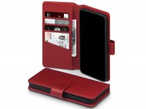 CaseBoutique Wallet Case Leer Rood - Galaxy S20 hoesje