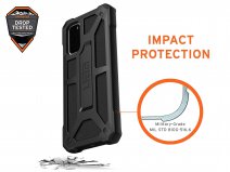 Urban Armor Gear Monarch Leer - Samsung Galaxy S20 hoesje