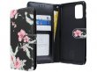 Book Case Mapje Bloemetjes - Samsung Galaxy S20+ hoesje