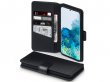 CaseBoutique Wallet Case Leer Zwart - Galaxy S20+ hoesje