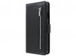 Book Case met Ritsvakje Zwart - Samsung Galaxy S20+ hoesje