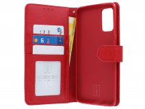 Book Case Deluxe Rood - Samsung Galaxy S20+ hoesje