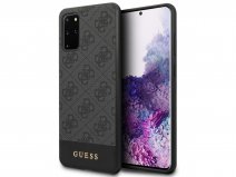 Guess 4G Monogram Case Grijs - Samsung Galaxy S20+ hoesje